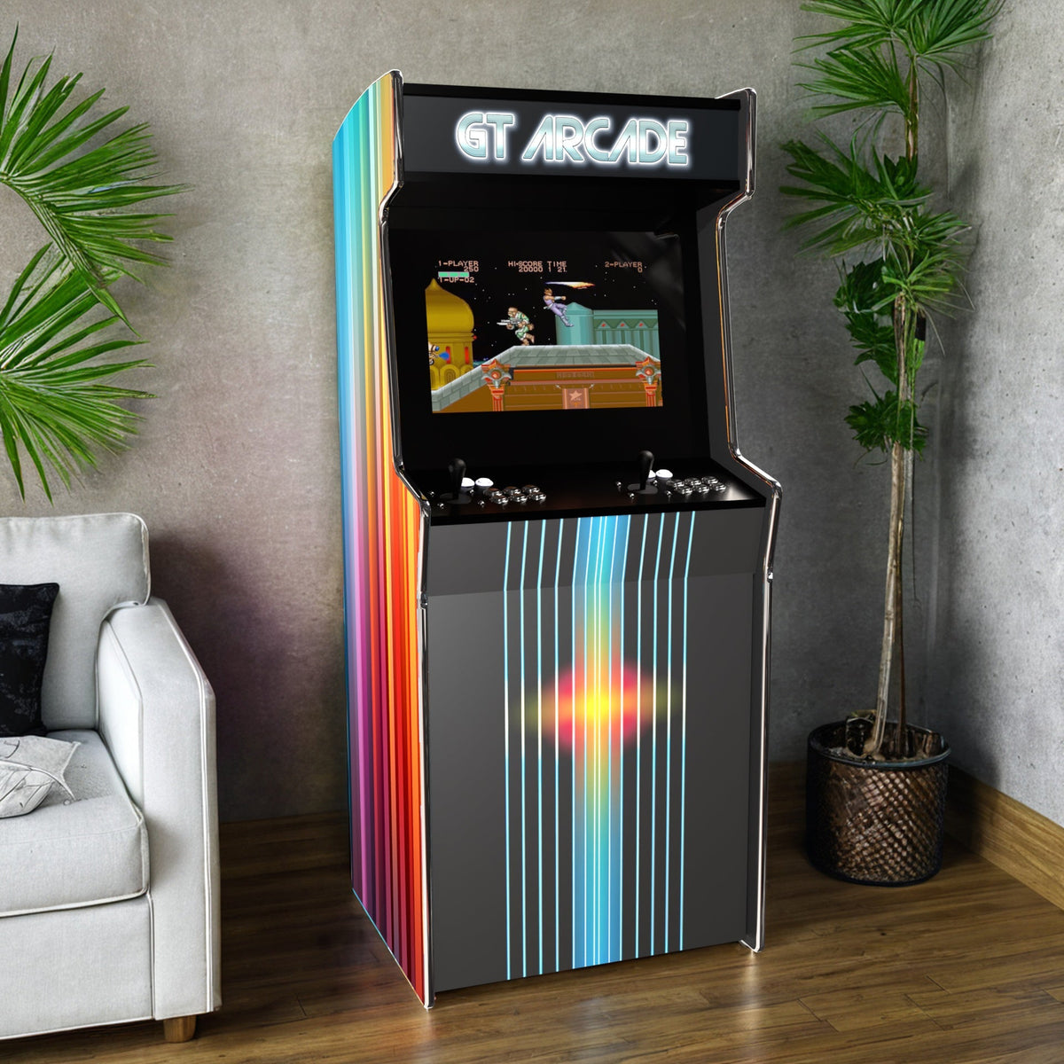 GT Light Gun Customisable Stand-Up Arcade Machine